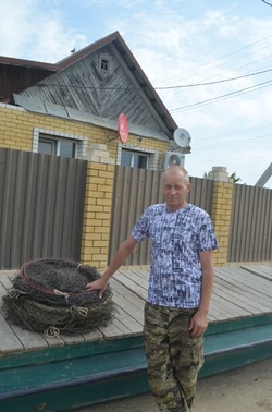 Камызякский рыбак переживает за экологию родного края