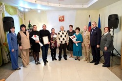 В Камызяке чествовали юбиляров семейной жизни