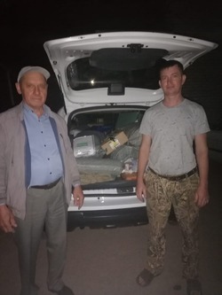 Жители одного из камызякских сельсоветов отправили гумпомощь своим землякам