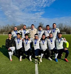 Команда «Камызяк» стала победителем новогоднего турнира