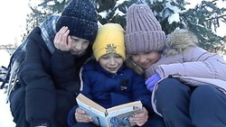 Камызякцы сняли клип о зиме