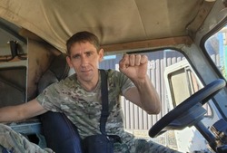 Военный водитель из Камызякского района рассказал о боевой работе
