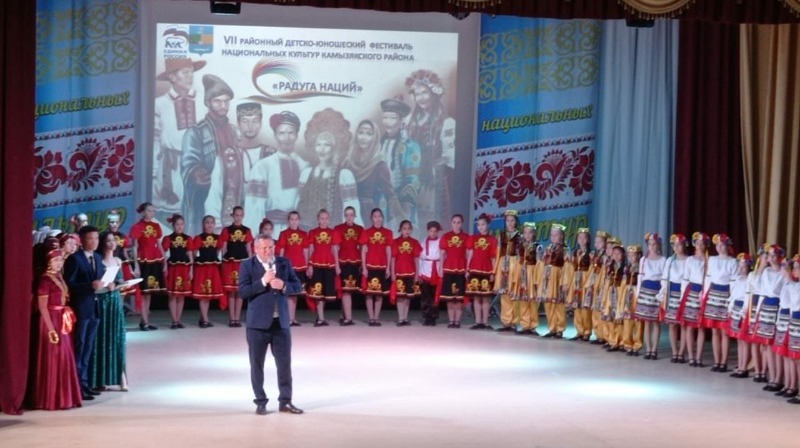 В Камызякском районе состоялся VII фестиваль «Радуга наций»