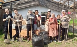 Камызякцы провели акцию «Территория добрых дел»