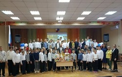 Камызякским лицеистам рассказали о футболе