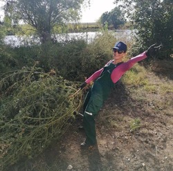 В Астраханском заповеднике состоялась ХХIV волонтёрская экспедиция
