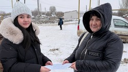 Камызякских школьников учат вести себя на зимних дорогах  