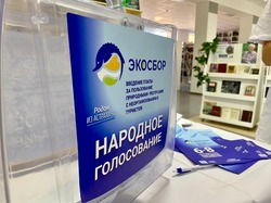 Волонтеры помогают камызякцам проголосовать за экосбор