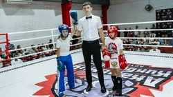 Камызякцы отлично выступили на детском фестивале кикбоксинга