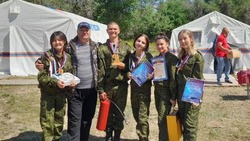 Юные камызякские спасатели отличились на областных соревнованиях