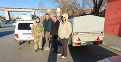 Камызякские волонтёры снова выехали в Донбасс с грузом гумпомощи