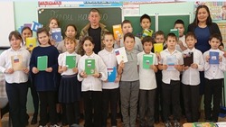 В камызякской школе прошла встреча с героем СВО 