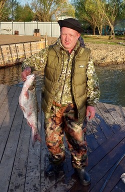 В Камызякском районе рыбаки делятся уловами прошедшей недели