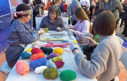 Творческий тимбилдинг для детей. Развлекательные корпоративные мероприятия. Фестиваль творчества для дошкольников. Креативные творческие мероприятия. Коллективная картина.