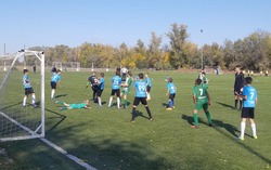 В Камызяке прошёл полуфинал регионального Первенства по футболу