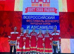 Народный ансамбль «Услада» представил Астрахань на фестивале «Поёт село родное»