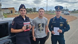 В Камызяке прошёл совместный рейд ГИБДД и МЧС