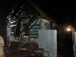 В Камызякском районе на пожаре погибла пенсионерка