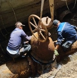 Камызякский водопровод продолжают модернизировать 