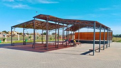 В камызякских сёлах появились новые парковые зоны