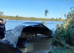 В селе Гандурино столкнулись два катера