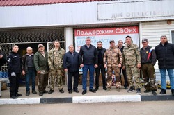 Из Камызяка отправили более двенадцати тонн гуманитарной помощи бойцам СВО