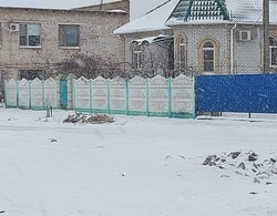 Камызякский район заметает снегом