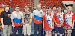 Камызякцы приняли участие в областной спартакиаде пенсионеров
