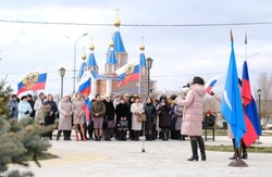 В Камызяке отметили годовщину присоединения Крыма