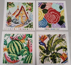 В Волго-Каспийском доме-интернате провели мастер-класс по алмазной мозаике