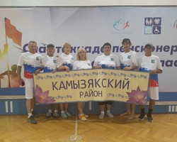 Камызякцы приняли участие в областной спартакиаде пенсионеров