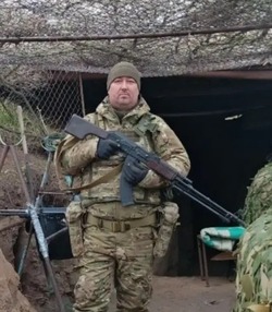 Камызякцы попрощались с земляком – участником СВО