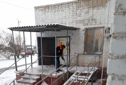 В Камызякском районе устраняют последствия разбушевавшейся непогоды
