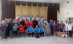В Камызякском районе прошёл праздник «Для тех, кто годы не считает...»