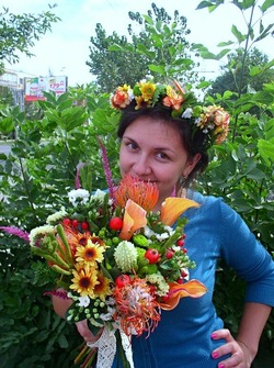 Флорист из Камызяка поделилась секретами профессии