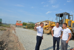 В Камызяке начаты работы по ремонту улиц в частном секторе