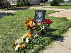 В камызякском селе открыли мемориал воину-земляку