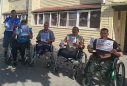 В камызякском доме-интернате отметили День возвращения новых регионов